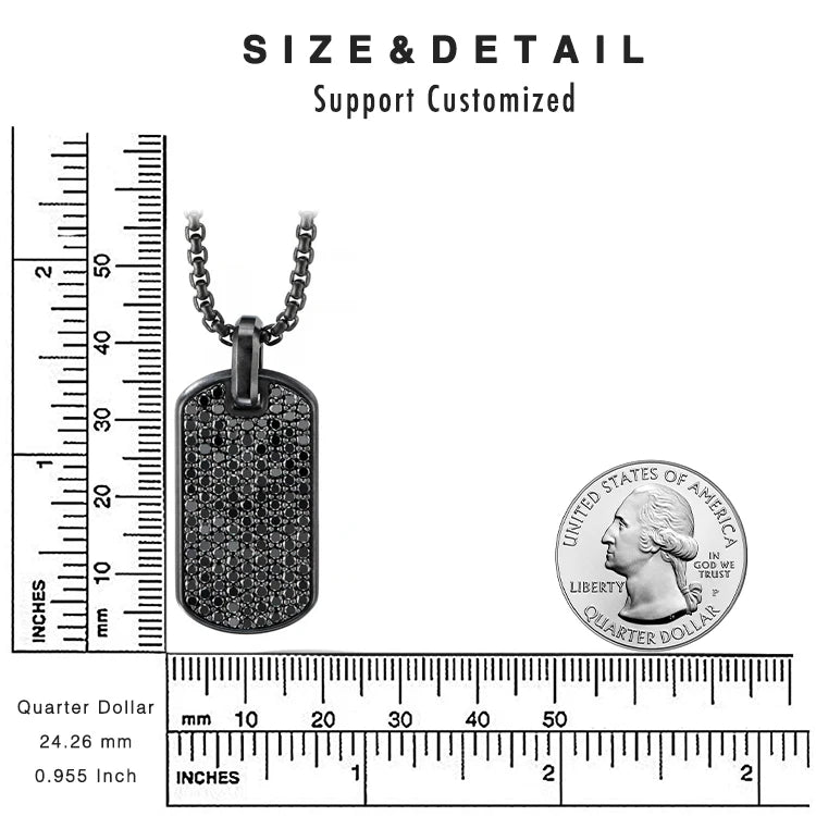 REBEL Simple Stainless Steel Hip Hop Pendant for Men Women Fashion Jewelry with Chains Necklace for Europe United States