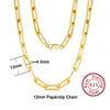 BiG-BOSS Fast Shipping SC Cable Figaro Rope Paperclip Cuban Curb Link Chains Necklace Fine Jewelry 925 Silver Chains for Men Women