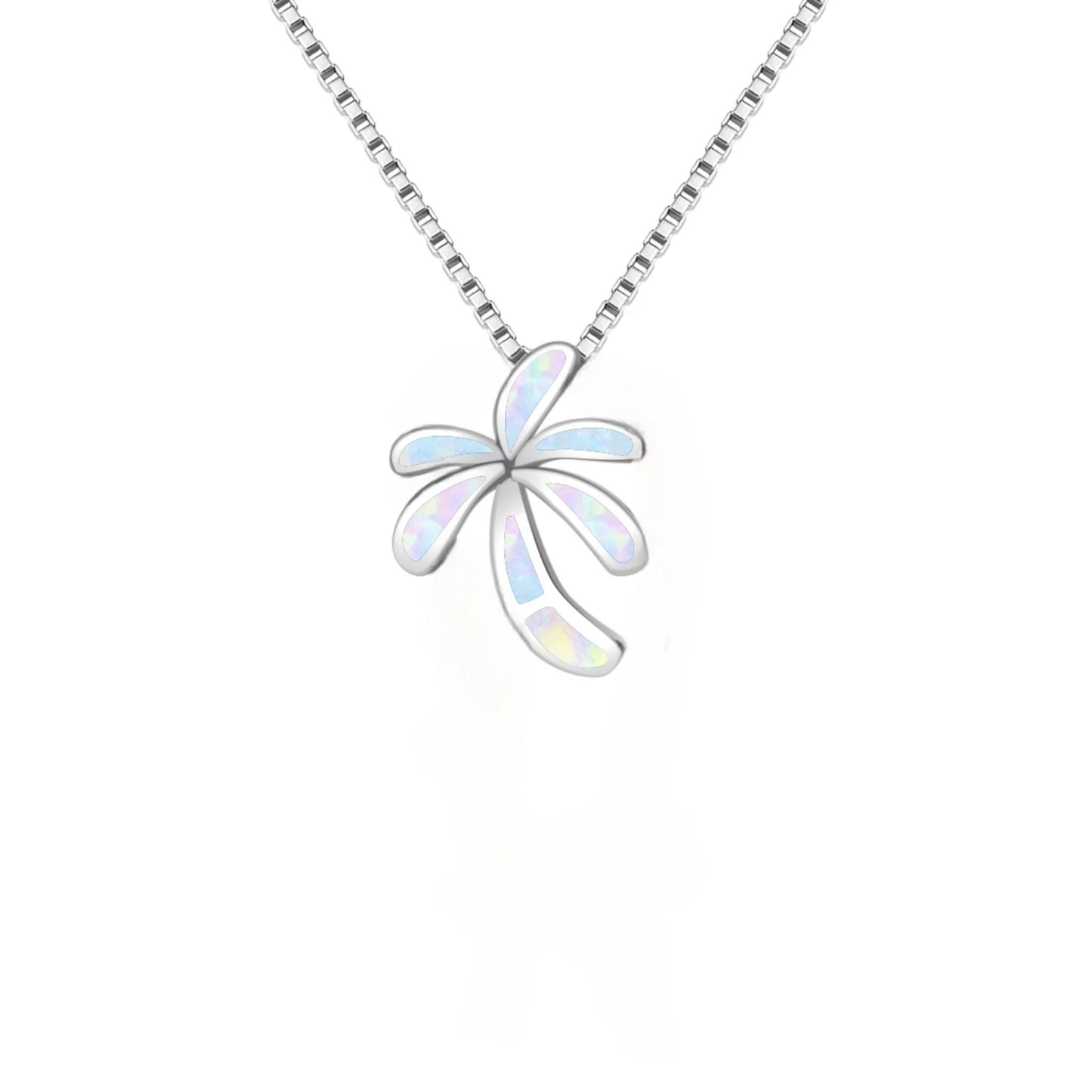 TikTok Viral Copper Opal Lariat Necklace | Christian Box Chain Gift Jewelry-Ins Trendy Bulk Supply