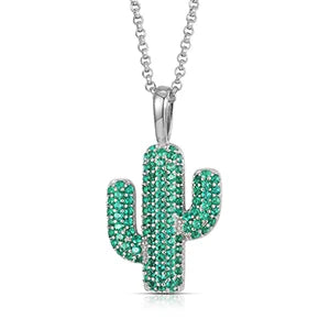 BiG-BOSS VVS D Color Moissanite Jewelry Cactus Charm Pendant Necklace Hiphop Jewelry Directly Sale From China Ice Out Rapper Jewelry