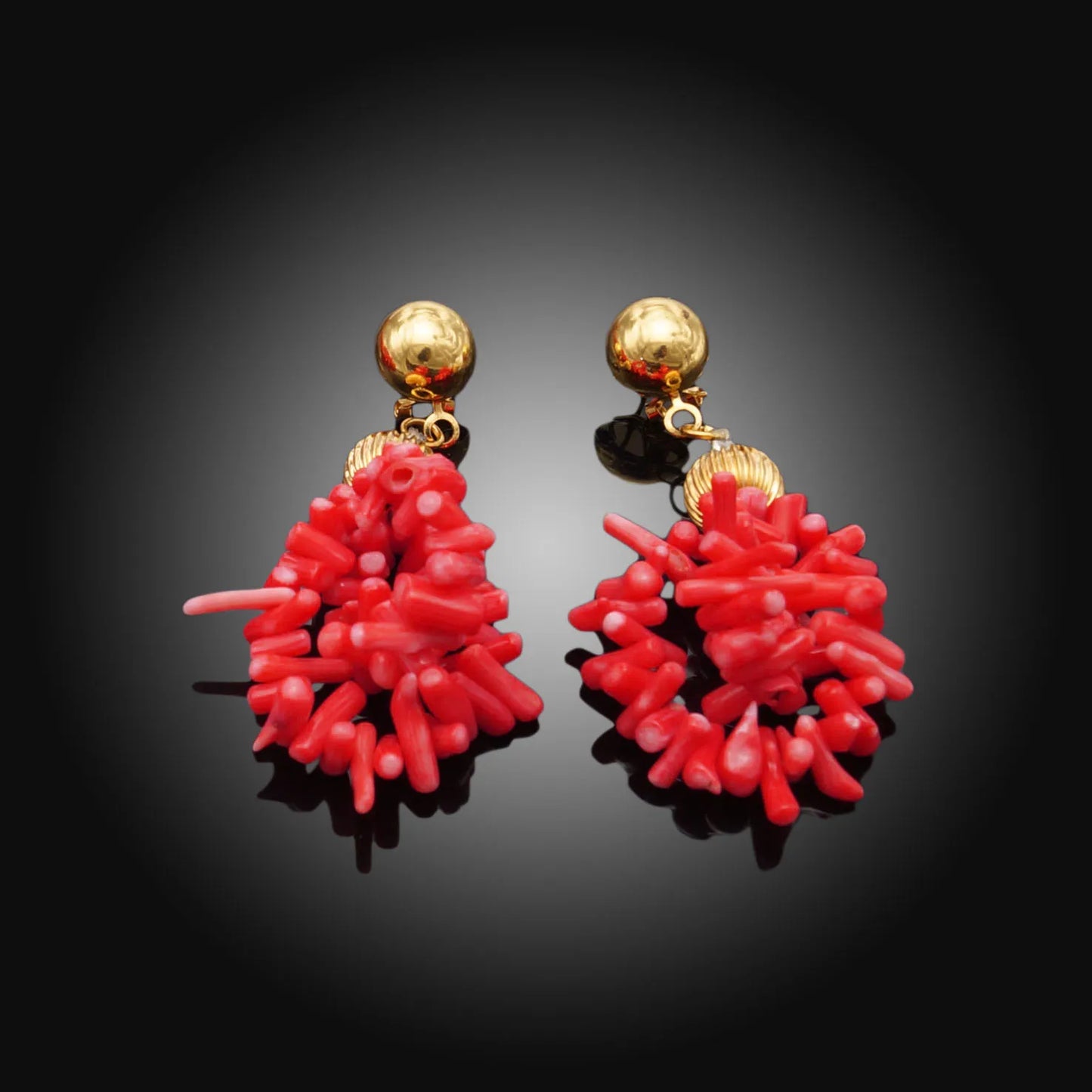 Zhuerrui New Red Coral Beads Design Set UAE Women Party Fashion Sets Nigerian Elegant Bride Wedding Accessories HF17041301