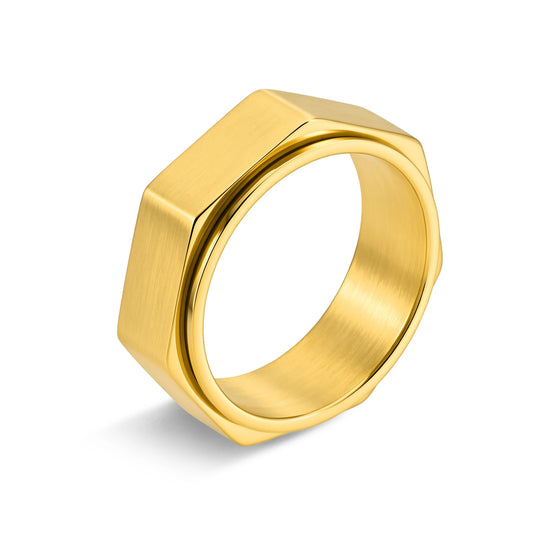 NEWLiFE REBEL Signal Frame Stainless Steel Ring