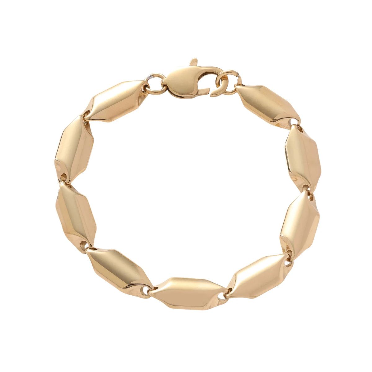 REBEL RTS Fashion Jewelry Gift High Polished PVD Plating Water Resistance Colorfast Stainless Steel Bracelet Classic Chain Bracelet