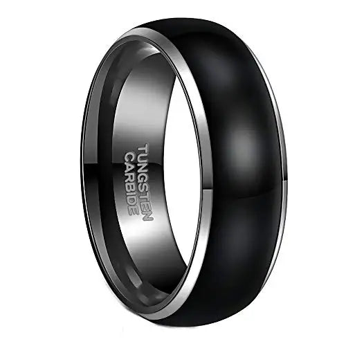 NEWLiFE REBEL Studio Crest 6mm / 8mm Tungsten Ring