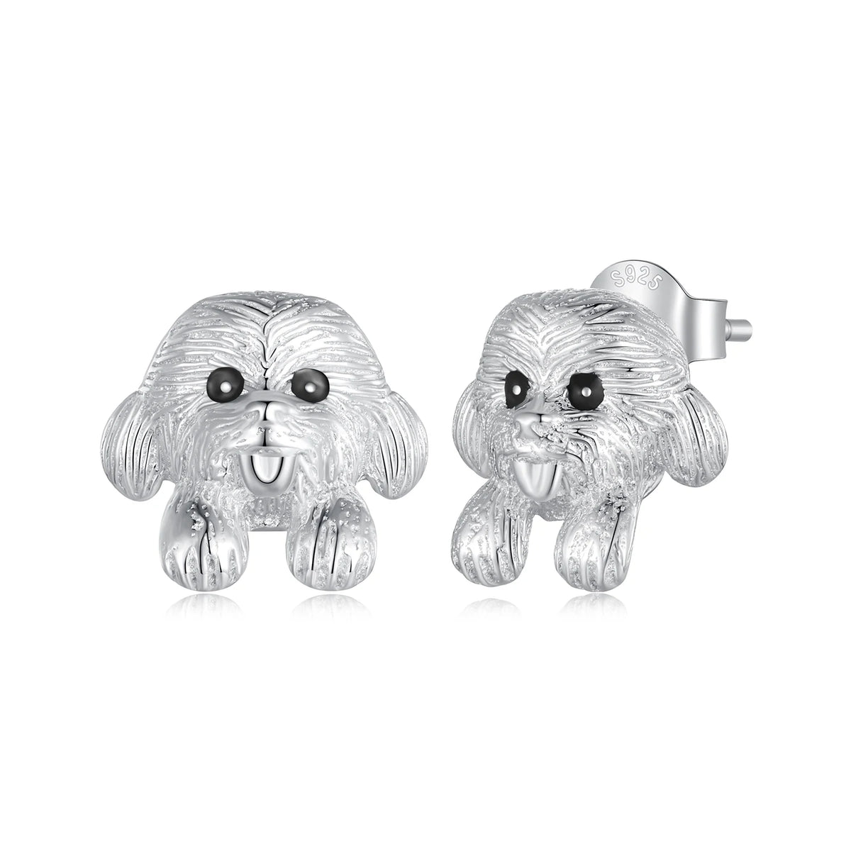 S&S 925 Silver CZ Stud & Clip-on Earrings | Micro-Set Zirconia | Platinum-Plated | Multi-Style