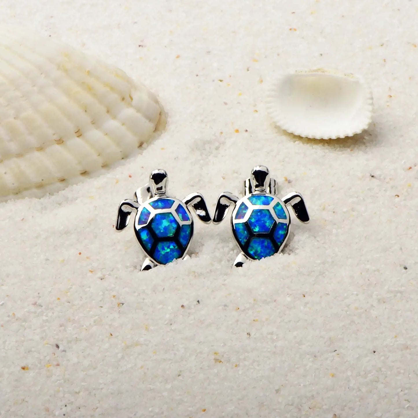 Aobao Women's Southwestern Style Jewelry - Bohemian Animal Turtle Earrings