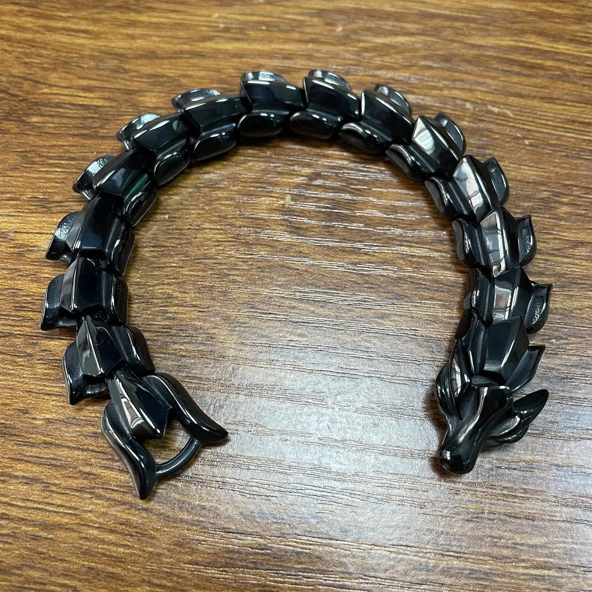 REBEL VIKING Dragon Keel Chain Bracelet – 316L Stainless Steel