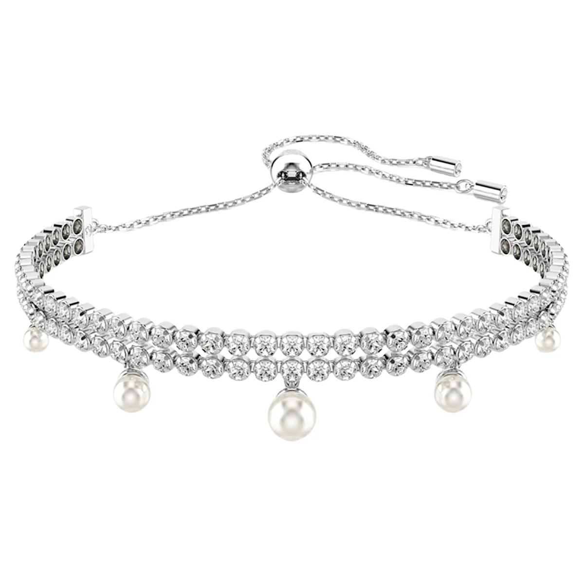 S&S Elegant High-grade Copper Bangle Zircon Smooth Polished Surface Women's Vintage Style Perfect Choice for Banquets Anniversary
