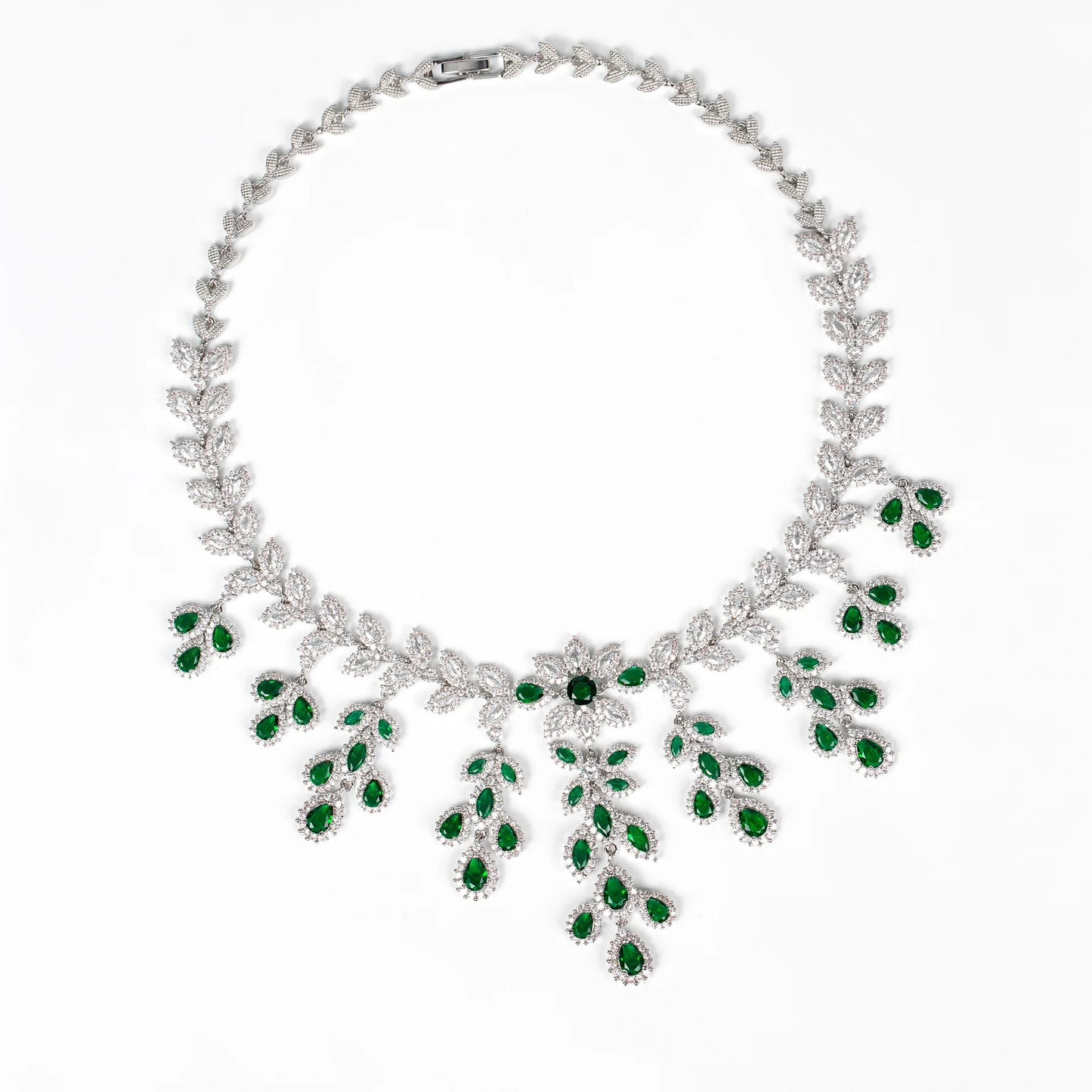 Dubai Style Fashion Bridal Sets Luxury Necklace Jewelry Set Gorgeous 4 PcsJewelry Set for Women