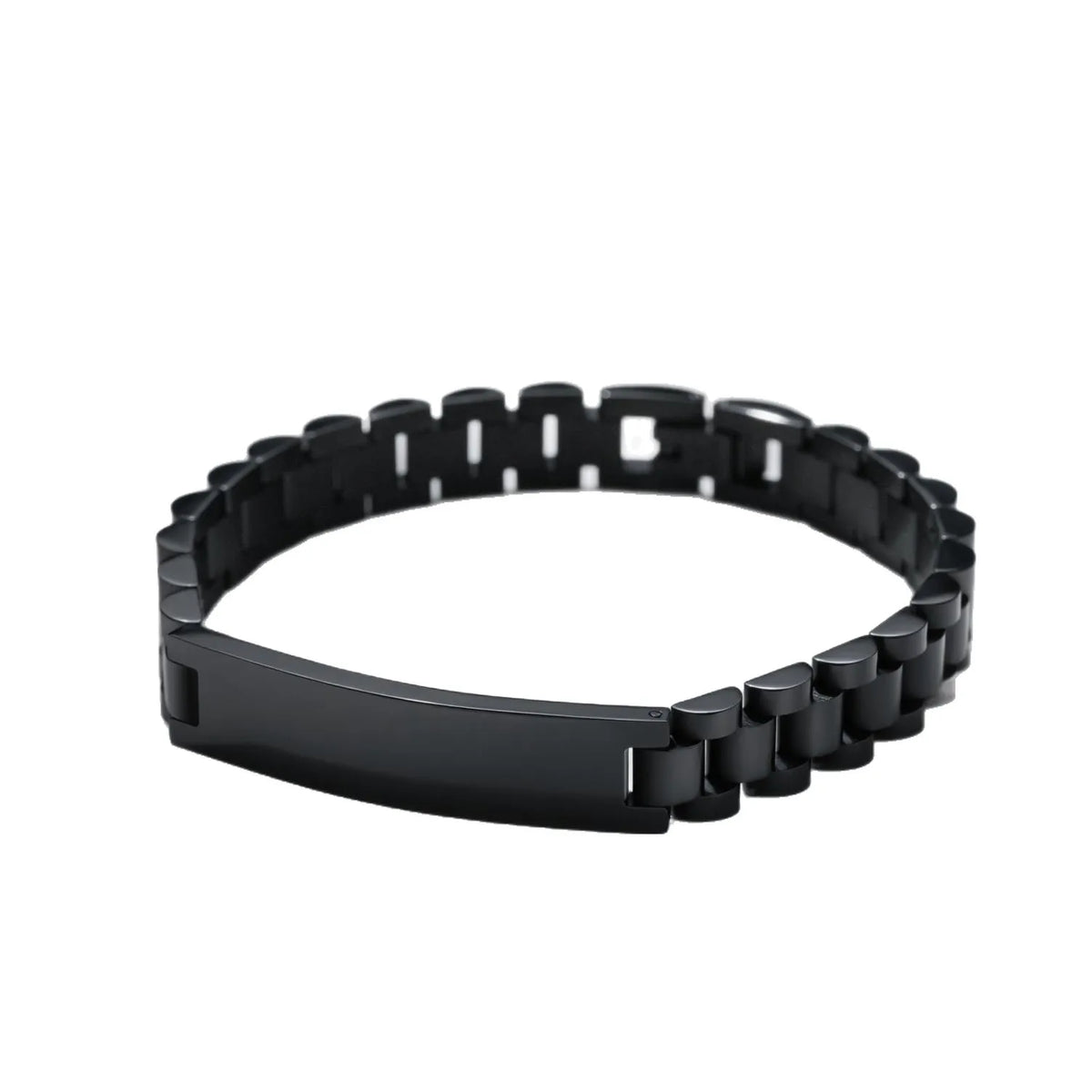 Customizable High-quality Titanium Steel Bracelets Punk Rectangle Bracelet for Women Men