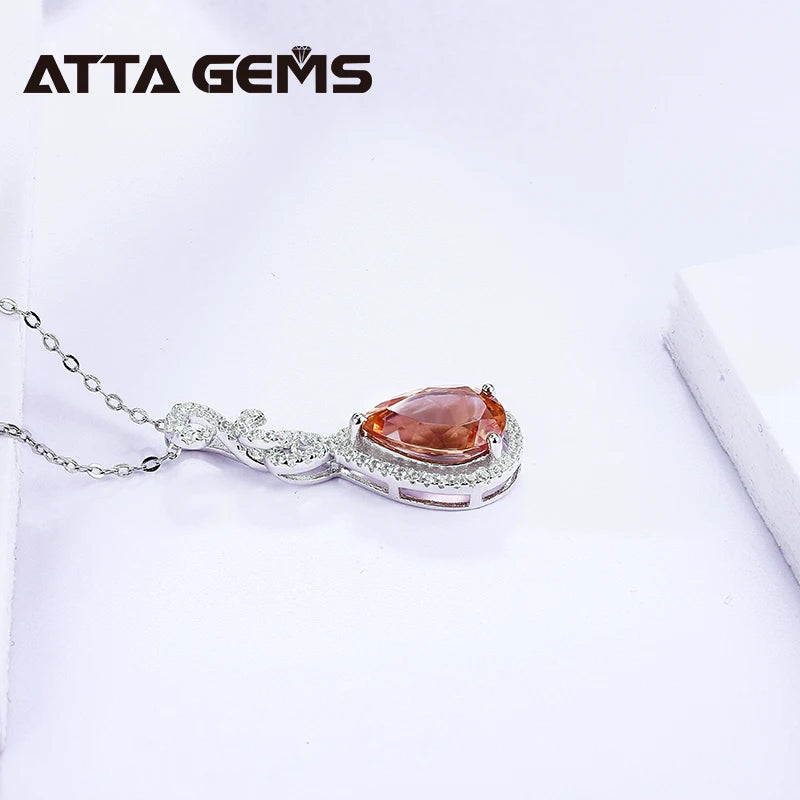 Diaspore Earrings Pendant Zultanite Jewelry Set Color Change Gemstone Sterling Silver 925  Fine Jewelry for Girl Birthday Gifts