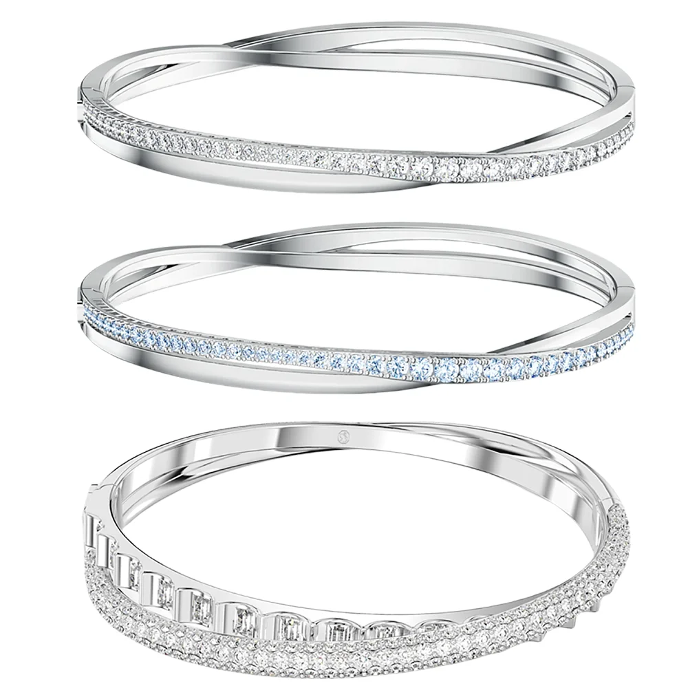 S&S Glamorous Designer Bracelet with Brilliant Luster, Noble Style, Ideal Accessory for Formal Occasions