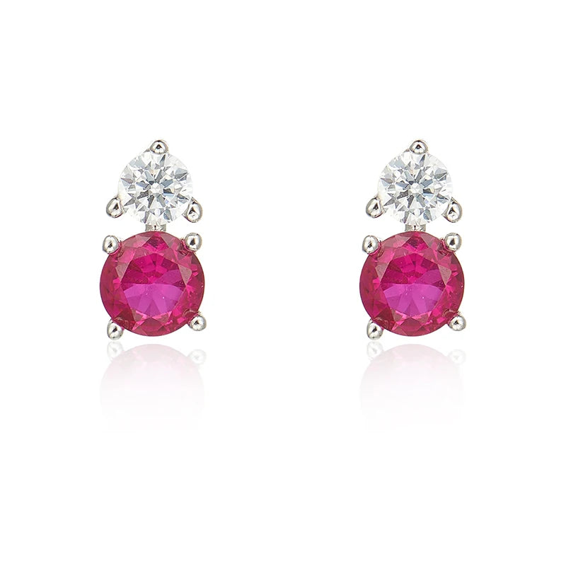 Xiaohongbao Necklace Earrings  Brass Inlaid Zirconia Simple and Luxurious Women's Daily Accessories