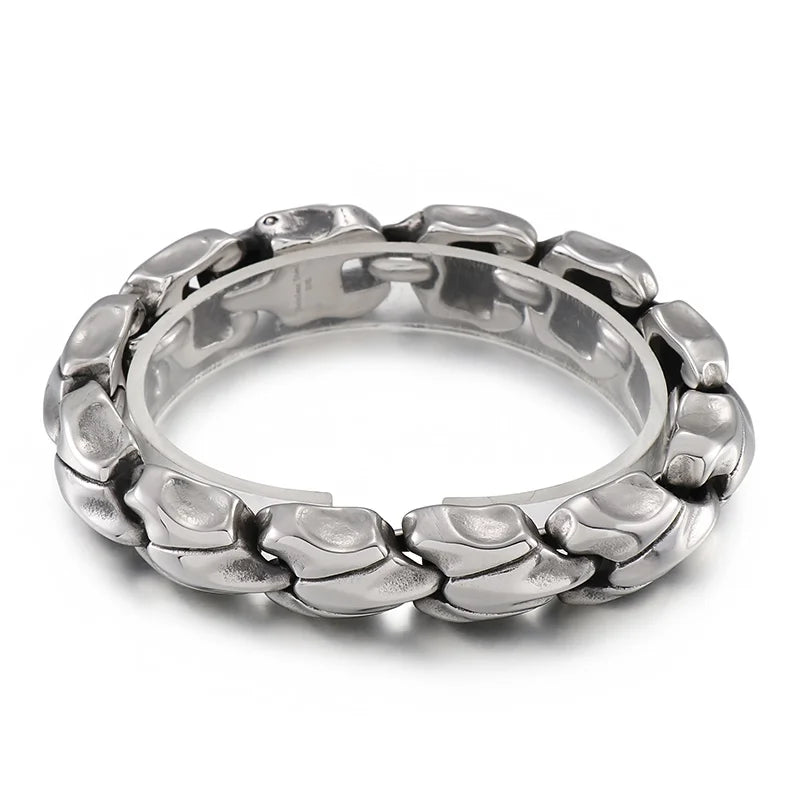 KALEN Vanguard Jewelry Stainless Steel Fashion Bracelets Bangles Punk Links Bracelet for Men