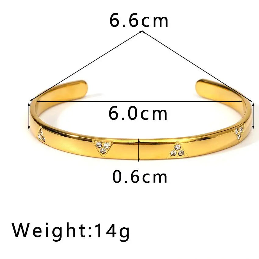 Versatile Hand Round Zircon Fine Snake Chain Bracelets New Green Leaf Charm Gold Stainless Steel Indian Style Bangles ALN2511307