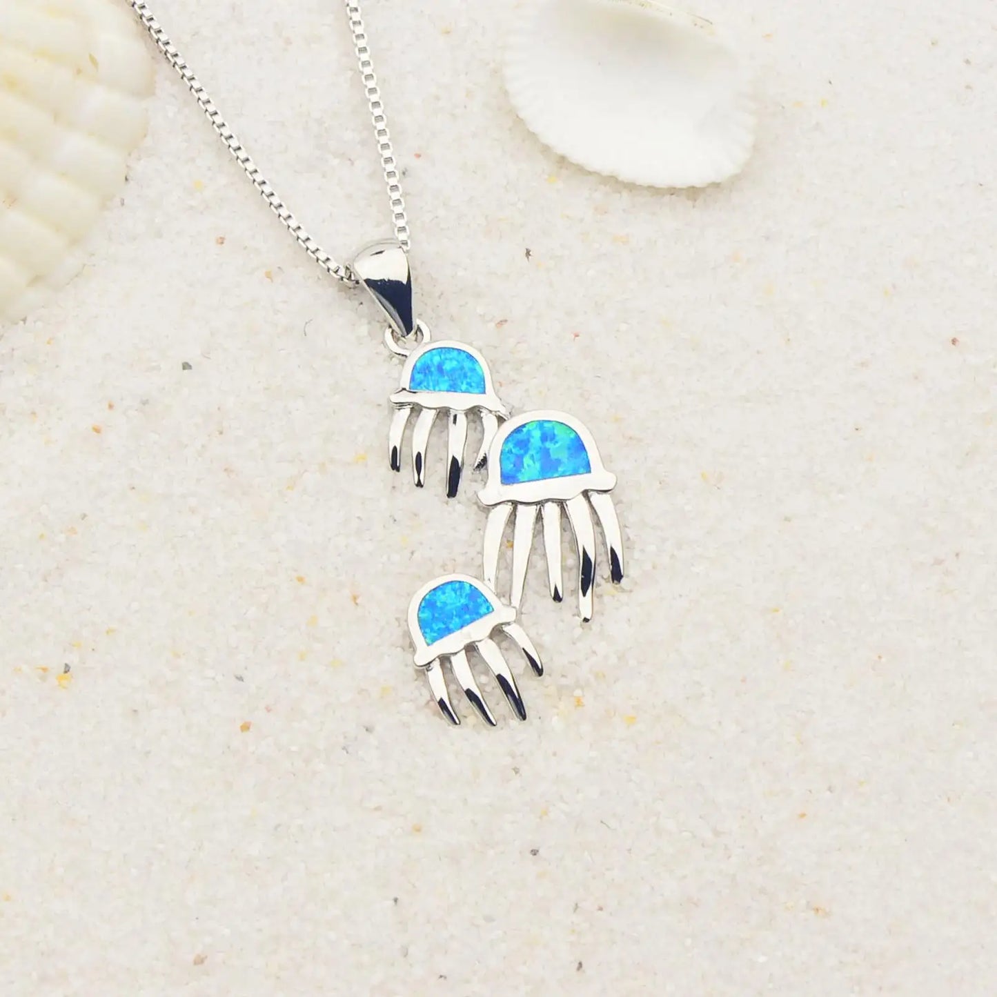 Chic Double The Octopus Motif Necklace Aobao Geometric Pendant Fashion Jewelry