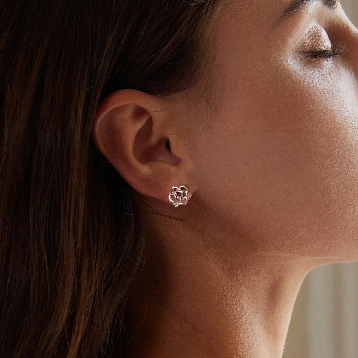 S&S 925 Silver Zircon Charm Earrings – Heart, Star, Butterfly & More – Platinum Plated – Collection