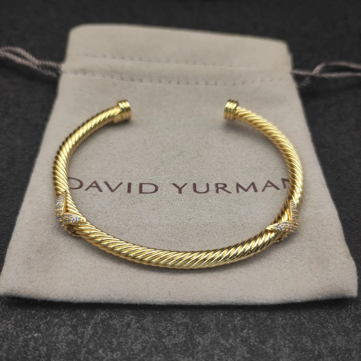 FASHIONISTA DY High-Quality 4mm Gold-Plated Diamond-Set Bracelet, Unisex Silver-Plated Diamond-Set Bracelet, Jewelry