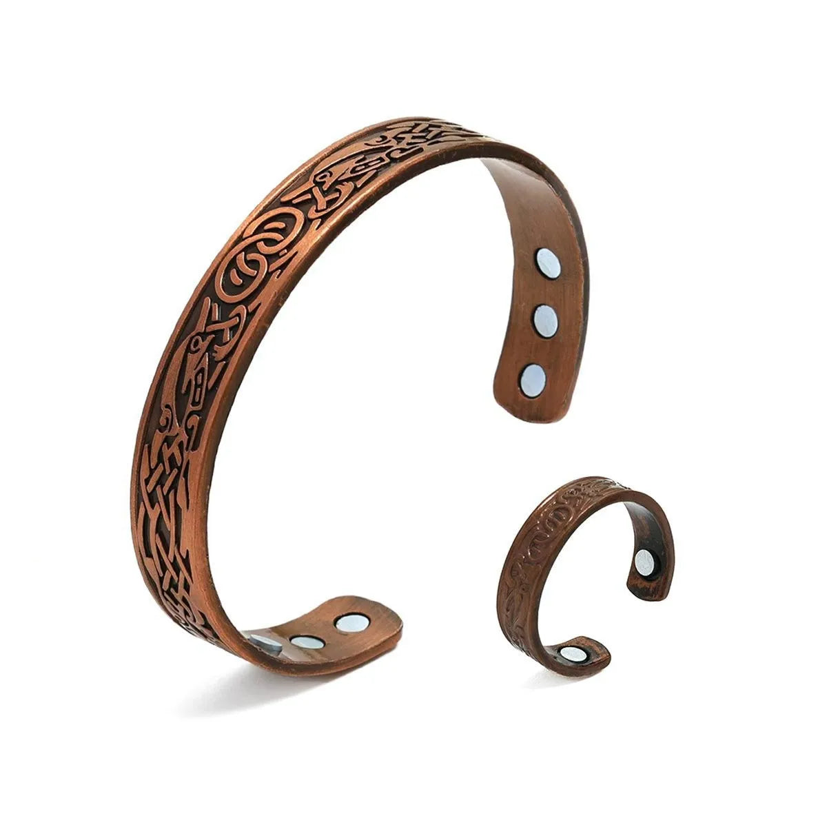 NewLife - Magnetic Vintage Zinc Alloy Three-Row Bracelet