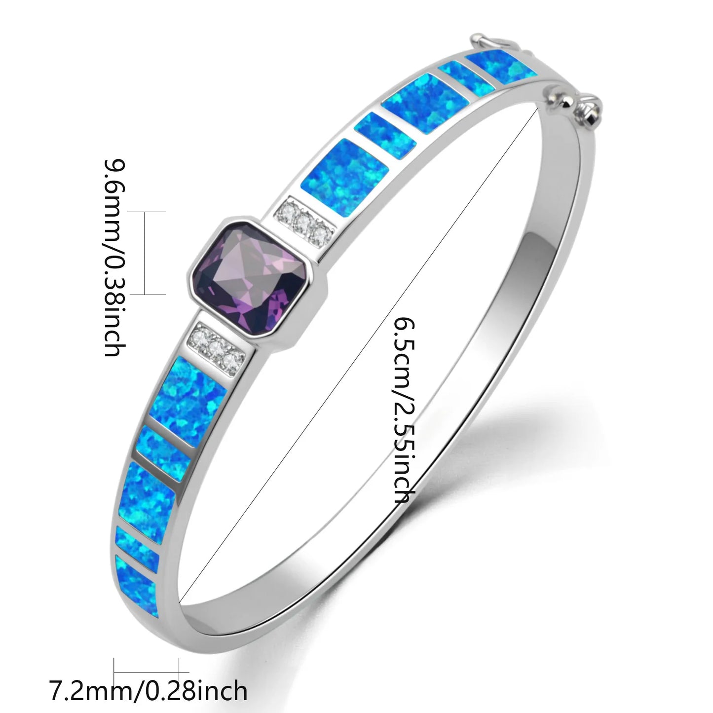 Modern Brass Minimalist Ocean Opal Ring-Hawaiian Design Bulk Jewelry Supplier