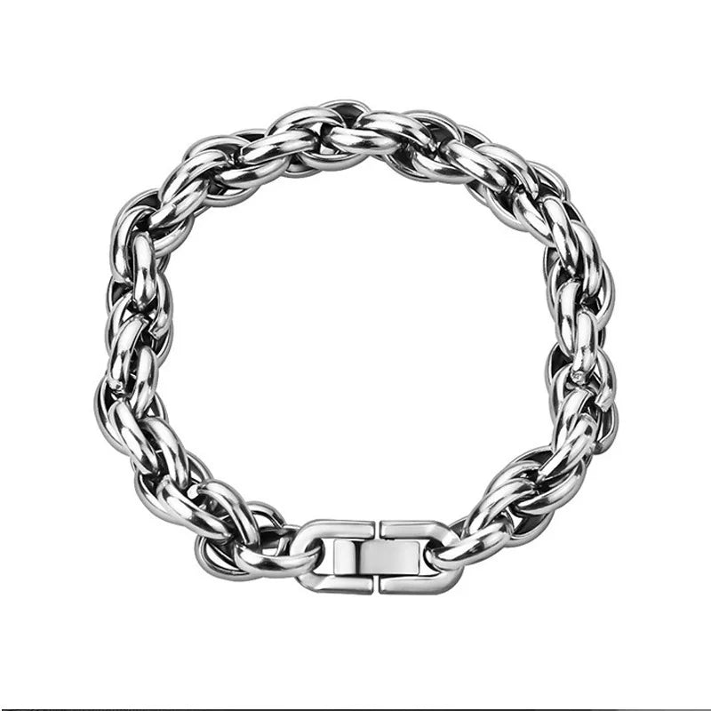 NEWLiFE REBEL Skyline Rhythm Stainless Steel Necklace