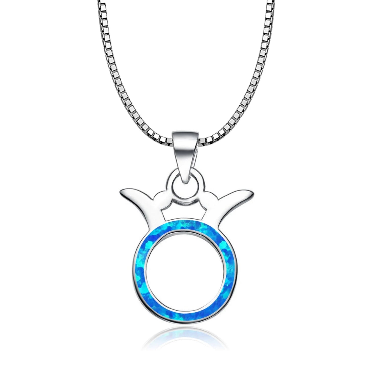 Zodiac Taurus Design Necklace Aobao Trendy Statement Jewelry for Women
