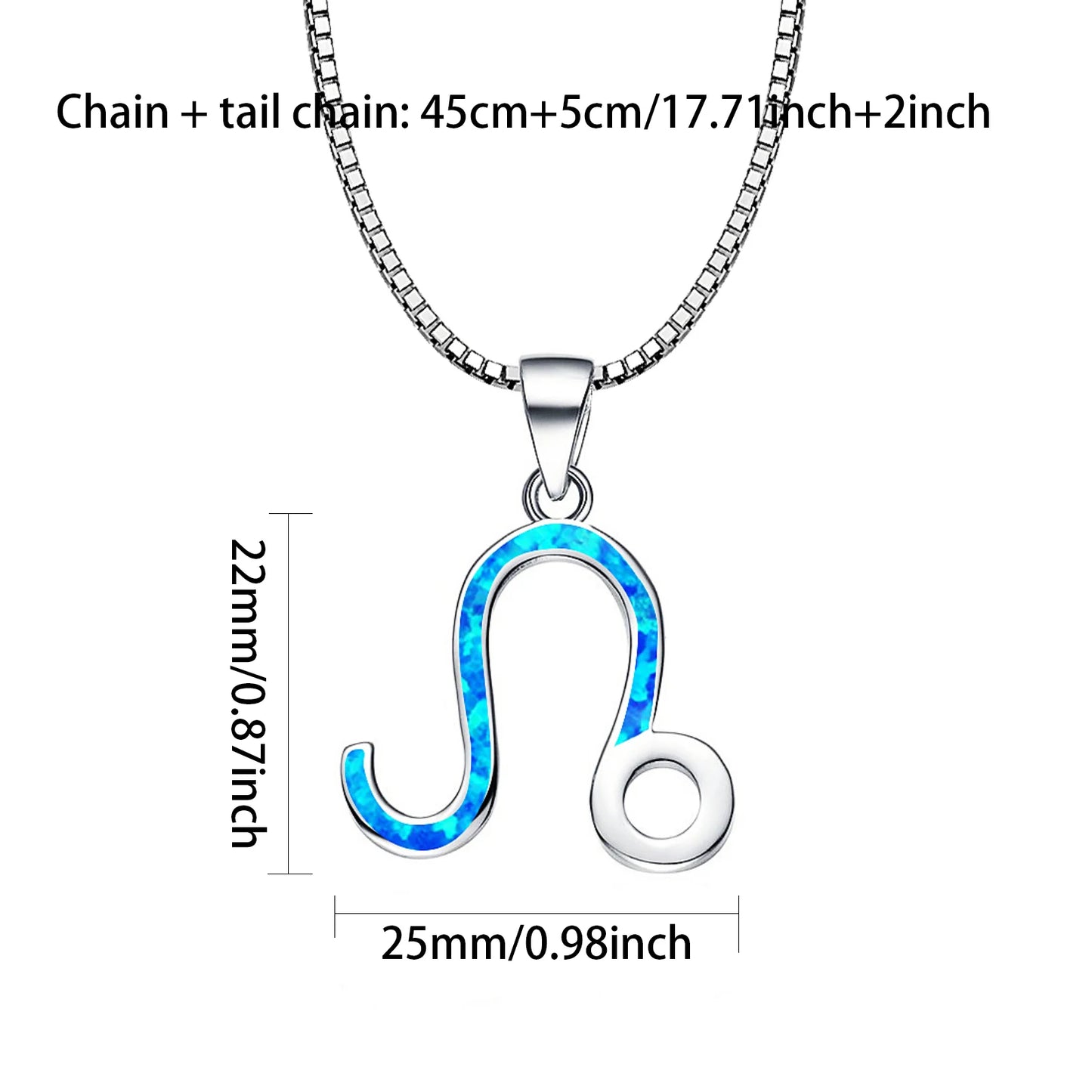 Zodiac Capricorn Design Necklace Aobao Trendy Statement Jewelry for Women