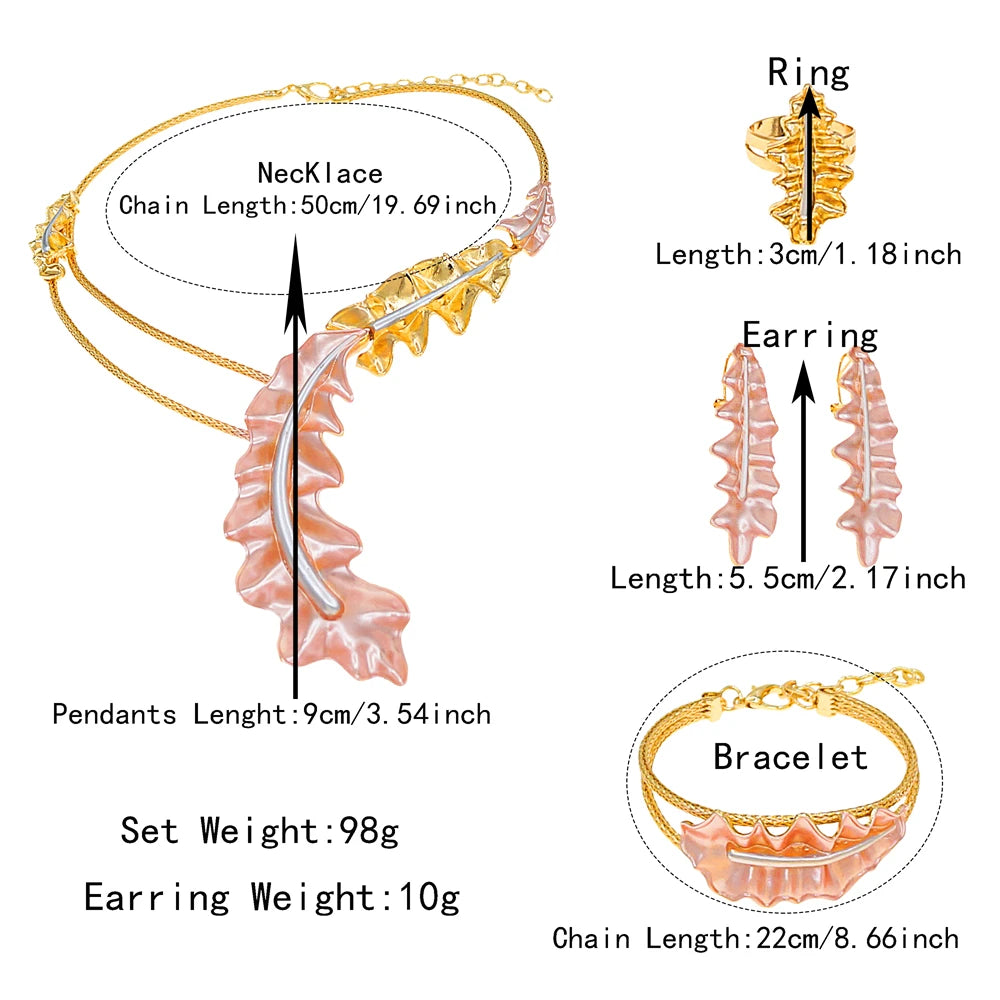 Zhuerrui Italiano Gold Designs Women Jewellery Set Party Fine Costume Jewelry Set Luxury Big Necklace Jewellery Sets X0007330