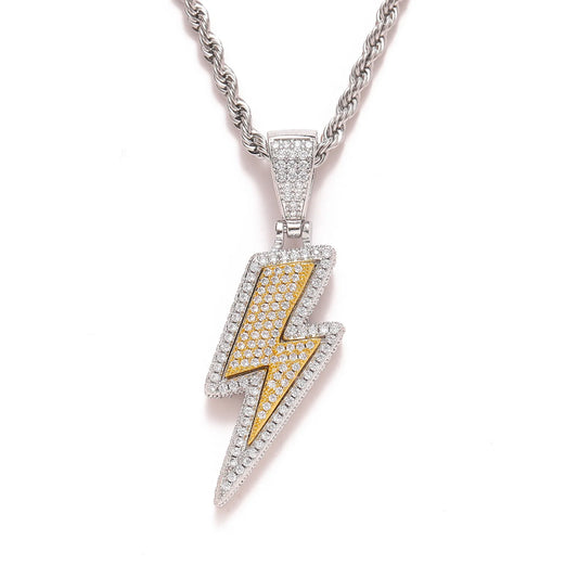 NEWLiFE BiG-BOSS Iced Out Moissanite Necklace in Brass for Men | Designer Hip-Hop Jewellery