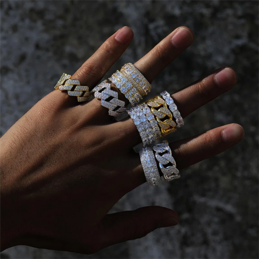 NEWLiFE REBEL Metro Trace 925 Silver Ring
