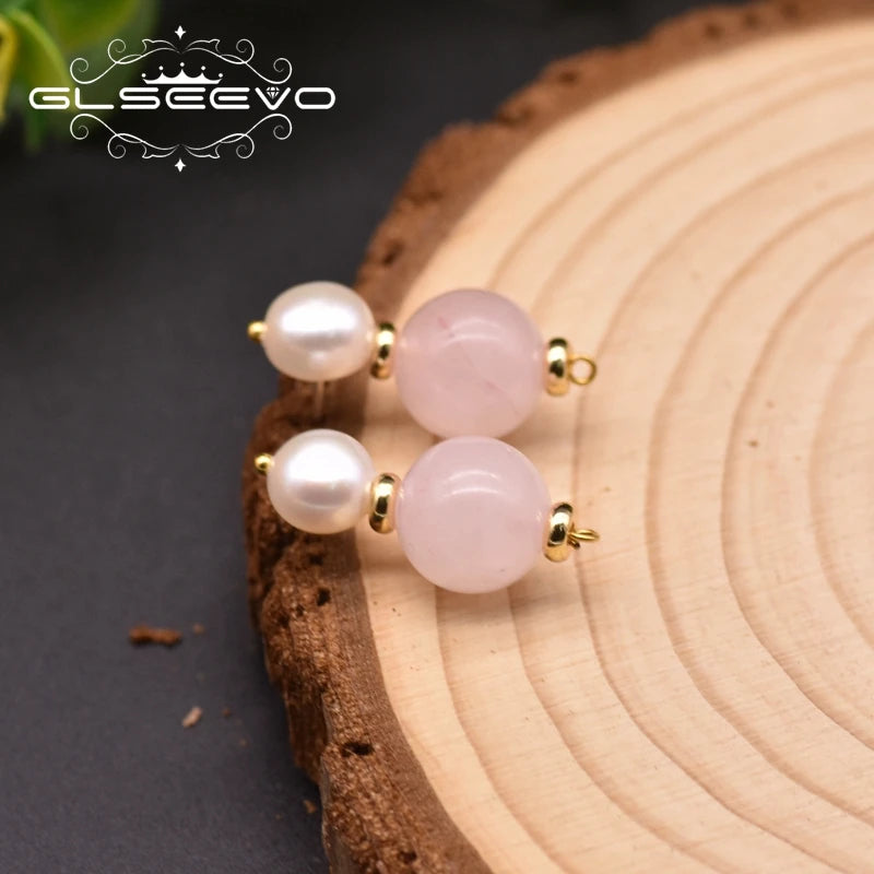 Natural Fresh Water Pearl Drop Earring for Women Wedding Crystal Minimalist  Earrings 2021 Bulk