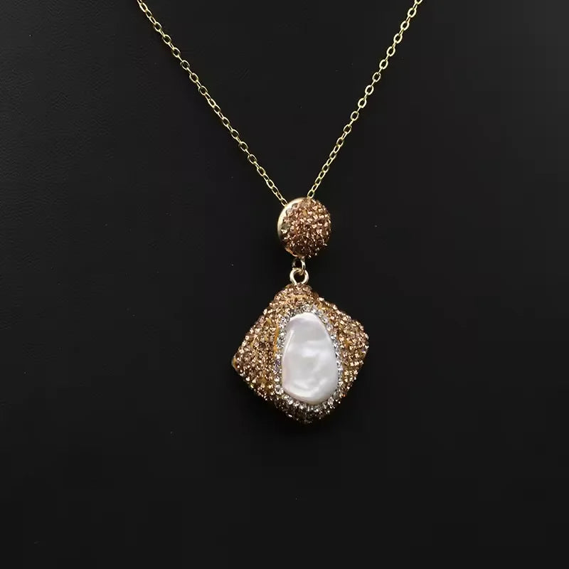 GLSEEVO 18K Gold Plated Natural Freshwater Pearl Jewellery Sets — Luxury Bridal & Wedding Collection