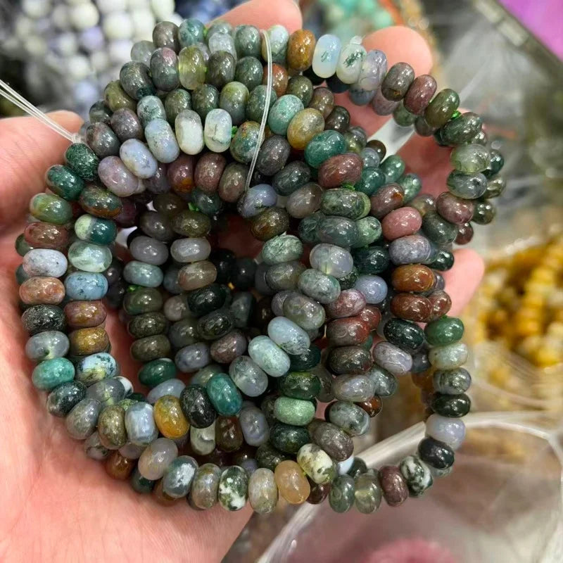 Natural Amazonite Beaded Bracelet Boho Style Friendship Fashion Trend Healing Energy Yoga Chakra Women Men Handmade Jewelry Gift