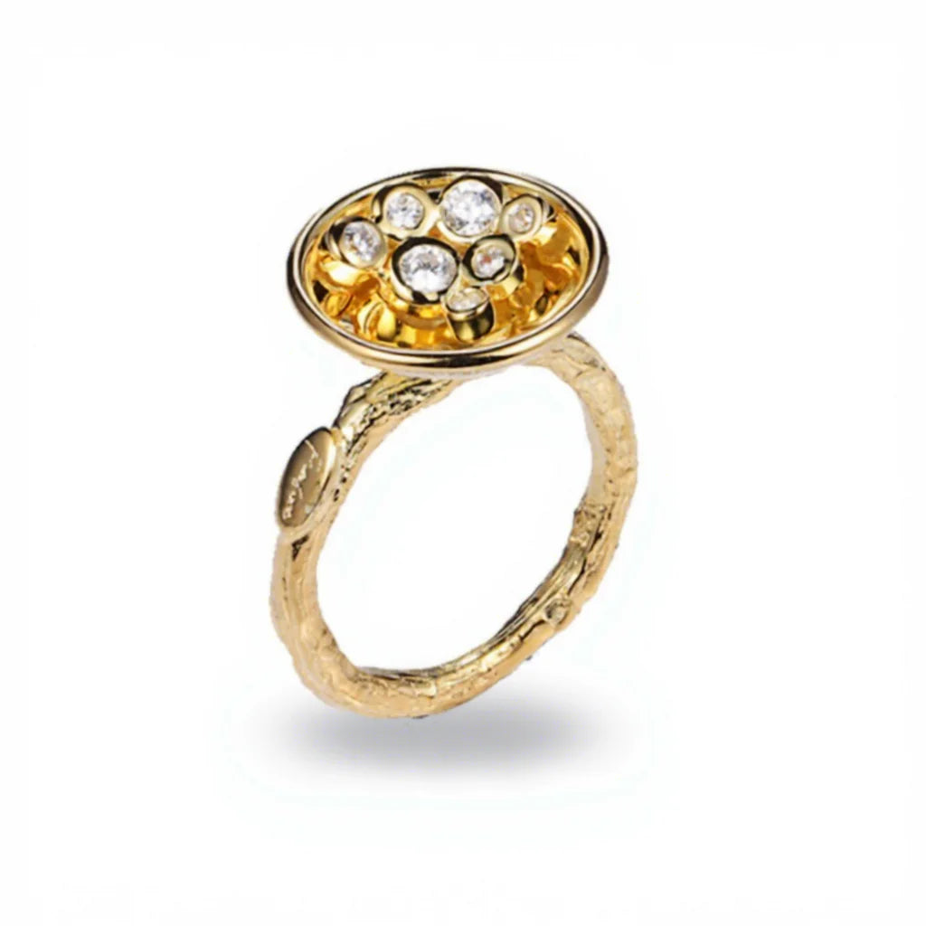 Simple Fashion Design 925 Sterling Silver Ring with Zircon