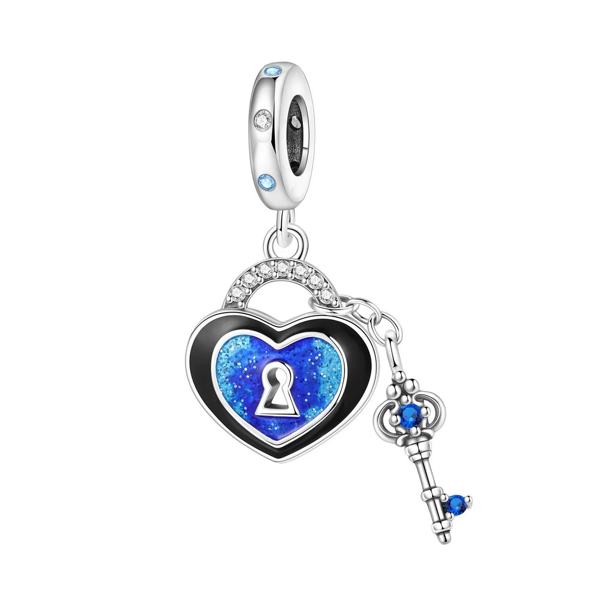 S&S Love-Themed Charm Pendant Collection | Silver Plated Alloy | 16 Designs | Bracelet & Necklace Charms | S&S Collection