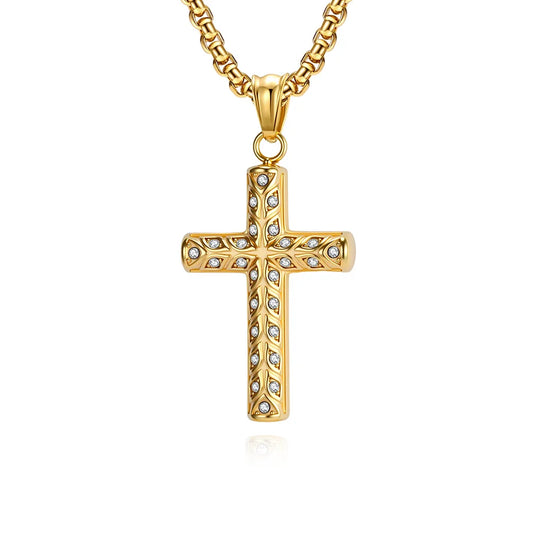 NEWLiFE VIKING Pearl Necklace in Gold Plated for Men | Designer Jewellery for women & MEN