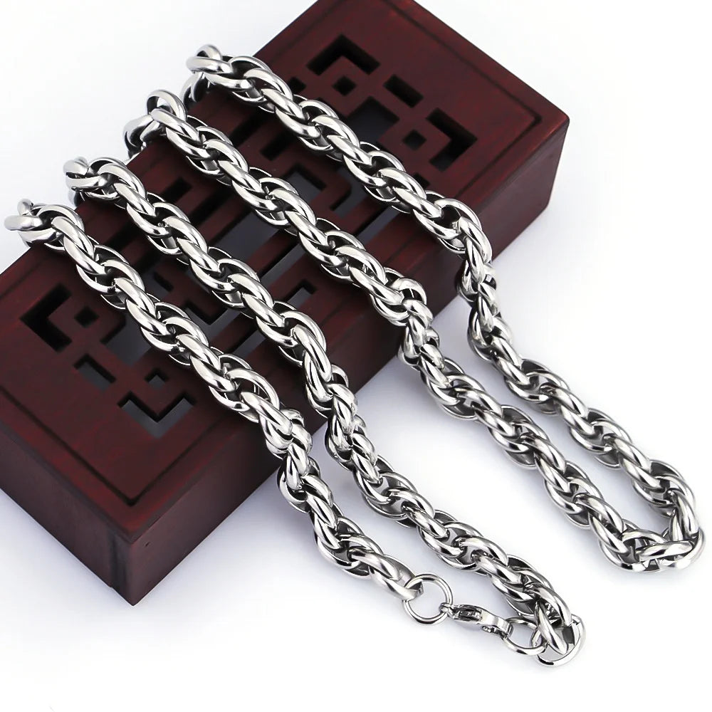 NEWLiFE REBEL Skyline Rhythm Stainless Steel Necklace