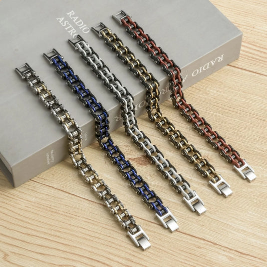 NEWLiFE REBEL Cadence Curve Bracelet in Stainless Steel