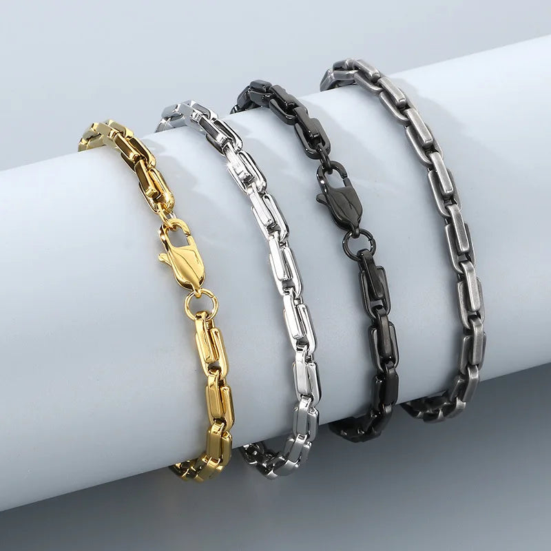 REBEL 4.5mm U-Link Stainless Steel Jewellery