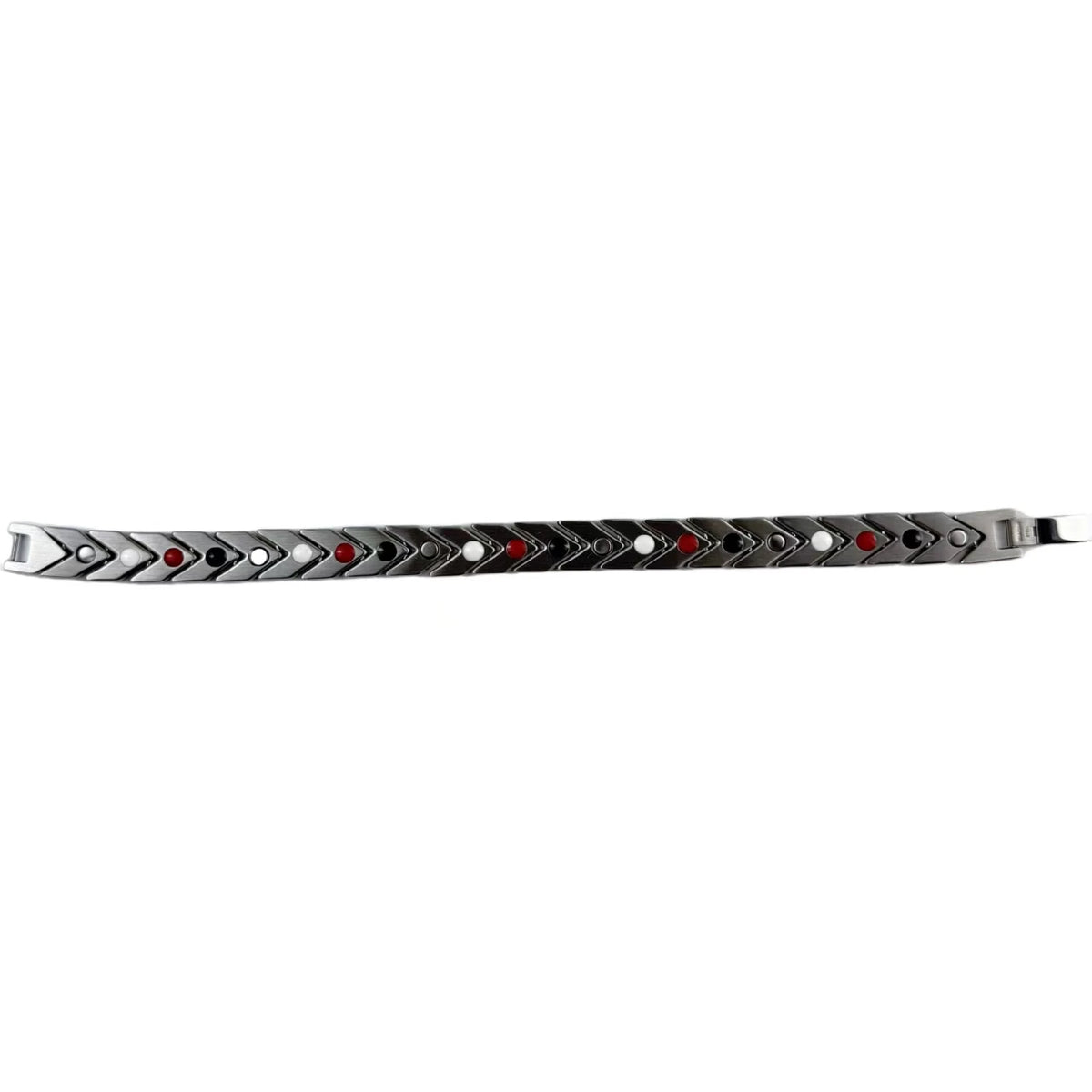 Men's Germanium Titanium Steel Magnetic Bracelet for Hand Arthritis Pain Relief and Health Protection