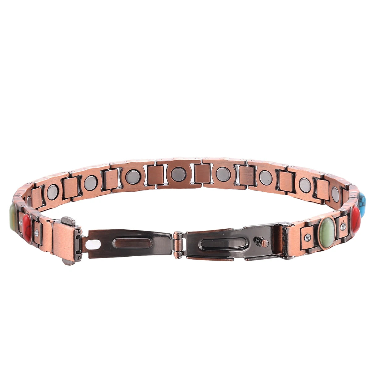 NewLife - Magnetic Turquoise Pure Copper Link Bracelet