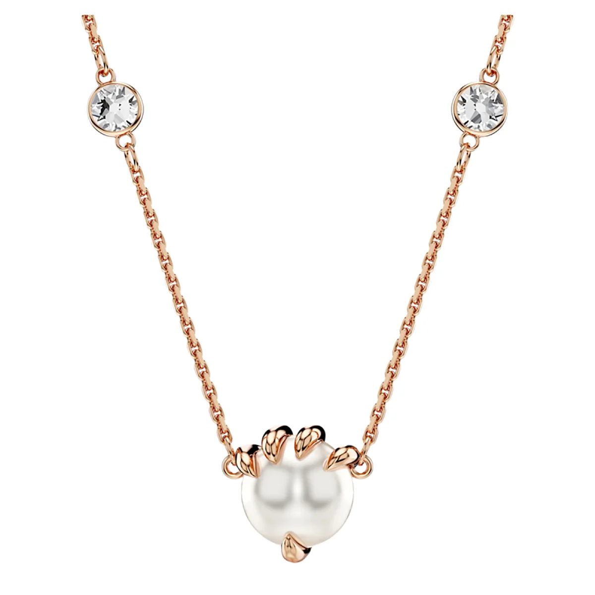 S&S Timeless Luxury Jewelry Necklace with Remarkable Texture and Brilliant Glow, Enhances Your Grace at All Formal Events.