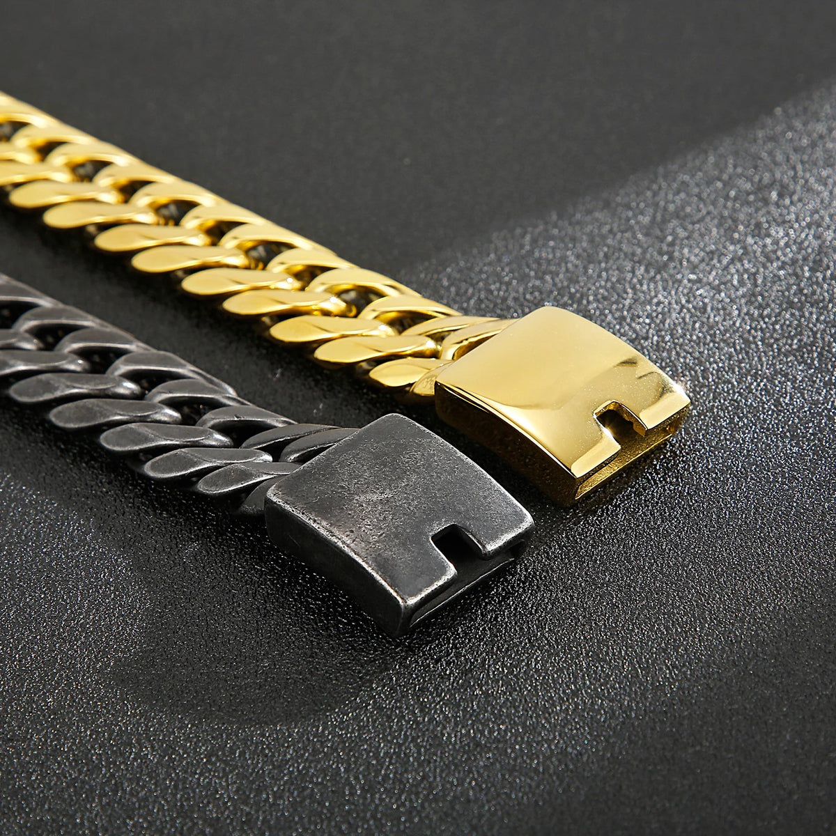KALEN Hip-hop Black 316L Stainless Steel Charm Male Bracelet Gift