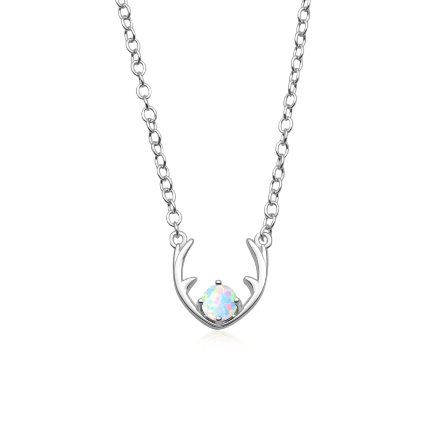 TikTok Viral Christian Starfish Opal Box Chain Necklace | Blue Coastal Jewelry-Gift Trendy Bulk Supply