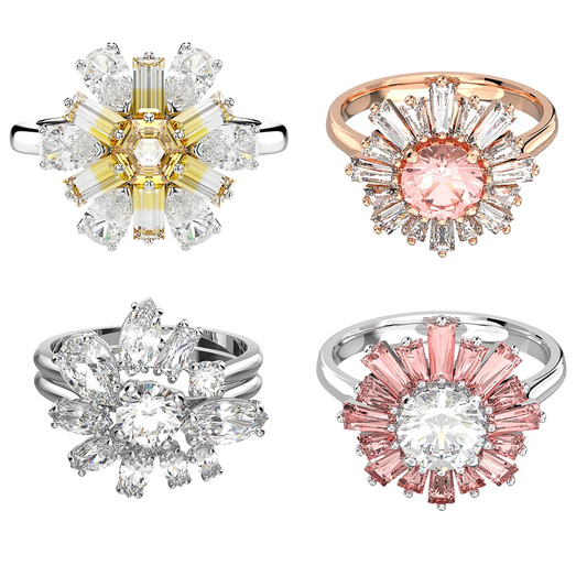 S&S Noble Designer Ring, Luxury Unique Style, Eye-Catching Jewelry to Elevate Your Daily Outfits