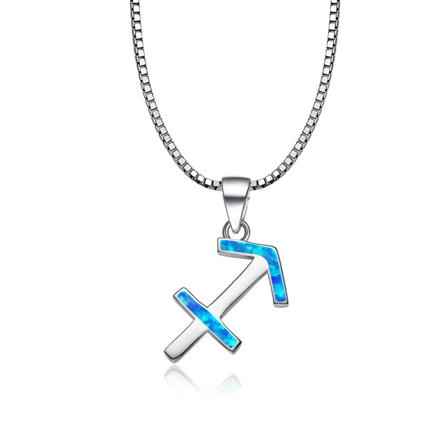 Sagittarius Zodiac Sign Pendant Necklace Aobao Modern Fashion Jewelry for Daily Wear