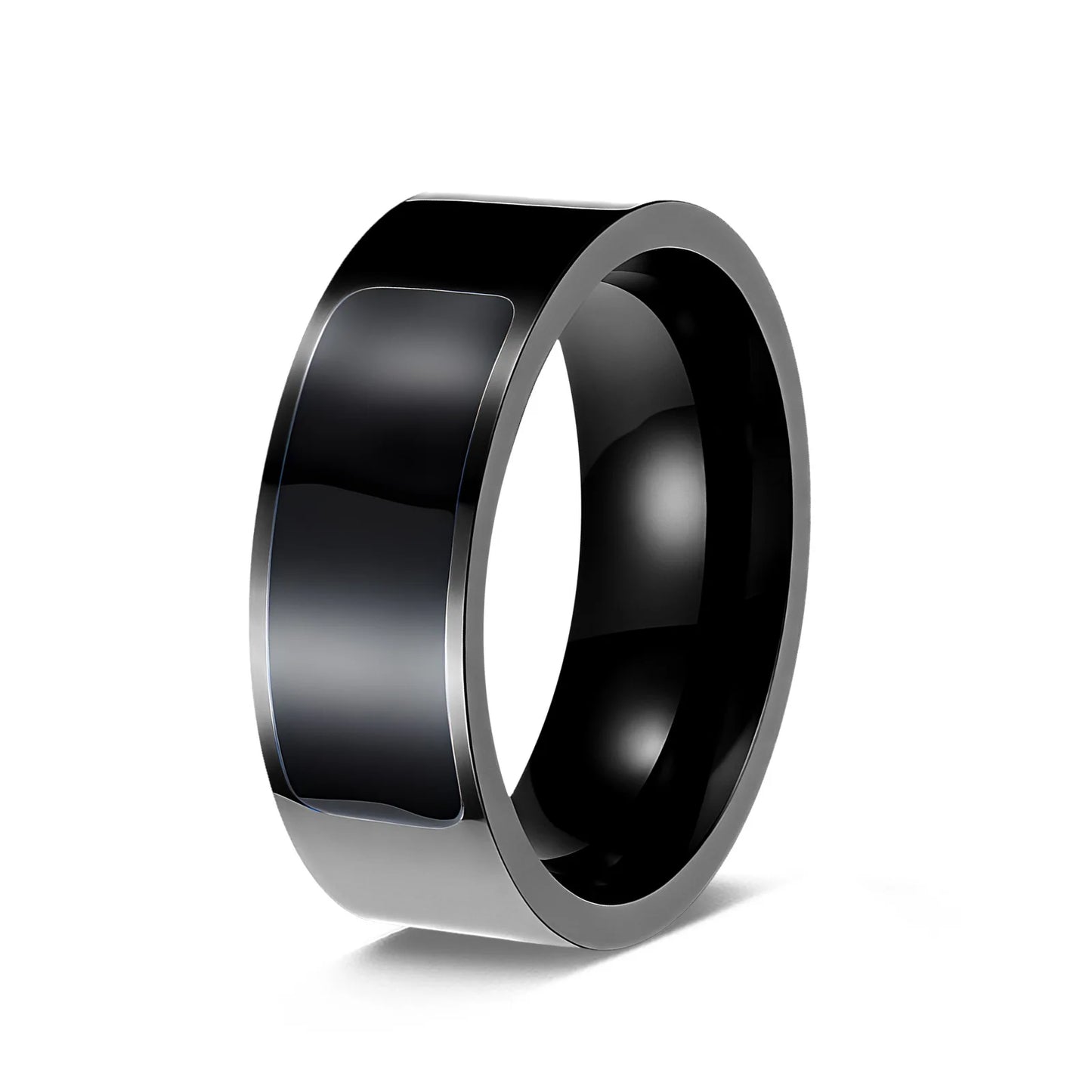 Tungsten NFC Smart Ring Unisex Original Design Ntag213 Chip Wearable Access Control Campus Card Payment File Sharing Jewelry