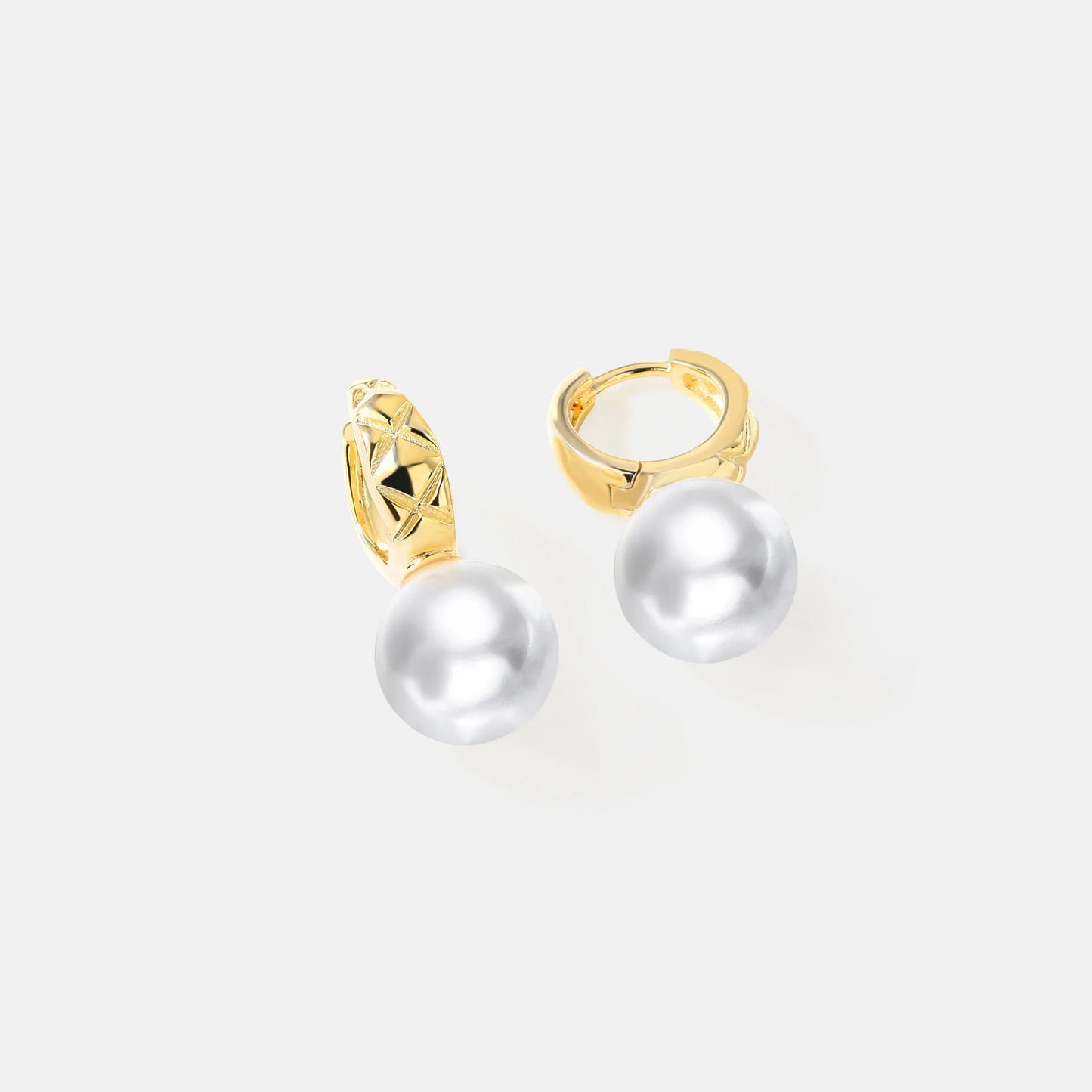 MUSHAN Jewelry Factory Pure Silver Earrings  Light Luxury Electroplated Earrings  Women S Niche Jewelry and Accessories  Pearls