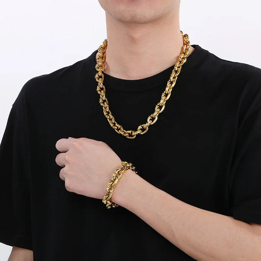 NEWLiFE REBEL Eastward Point Rope Bracelet in Stainless Steel