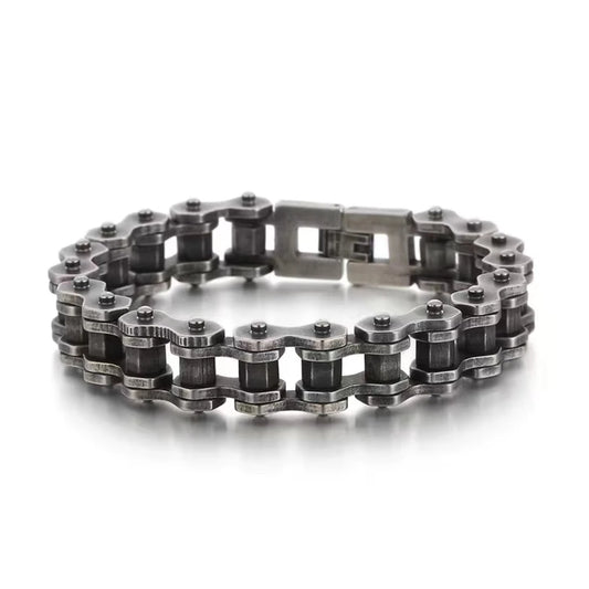 NEWLiFE REBEL Bold Rise Stainless Steel Bracelet
